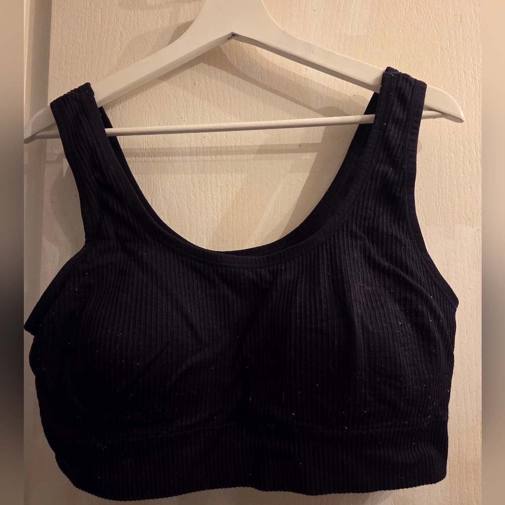 Black Torrid Ribbed Women's Bralette